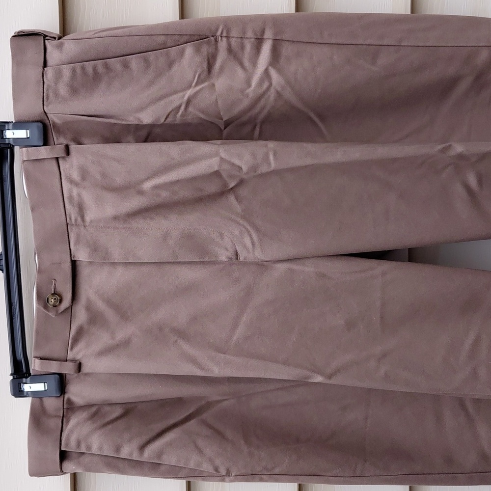 ROUNDTREE & YORKE Men's Brown Dress Pants Size 38x29